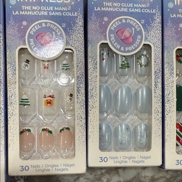 Kiss and imPRESS Festive Nail Set Collection (5) - Picture 3 of 12